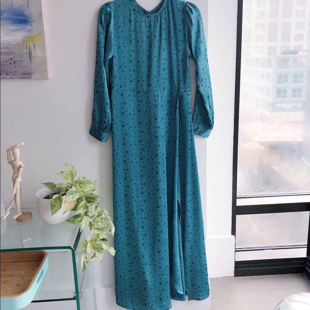 Cleobella Silky Star full length dress